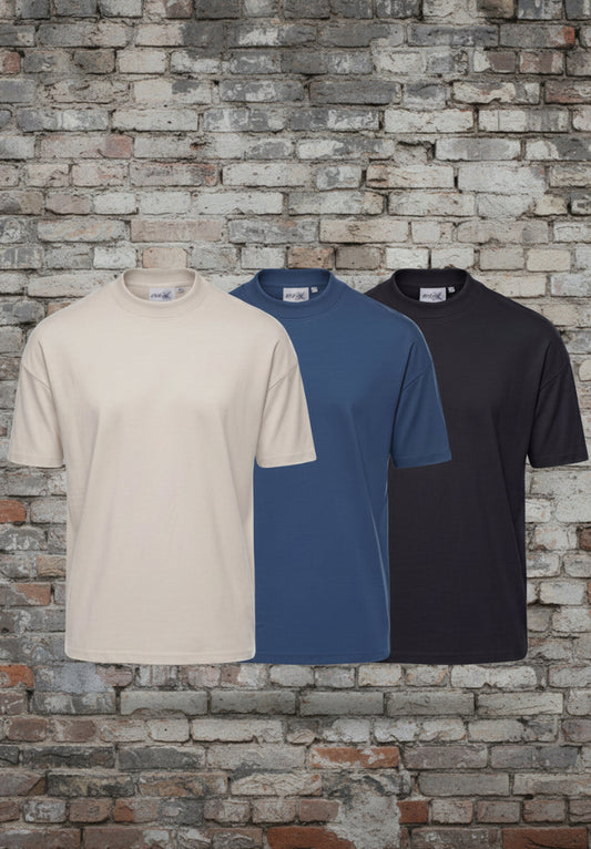 3-Pack Heavyweight Oversized Tees