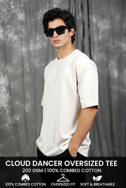Oversized Blank Heavyweight T-Shirt 100% Combed Cotton